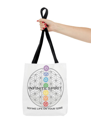 Copy of Spiritual Flower of Life Tote Bag — "Infinite Spirit" Chakra Design