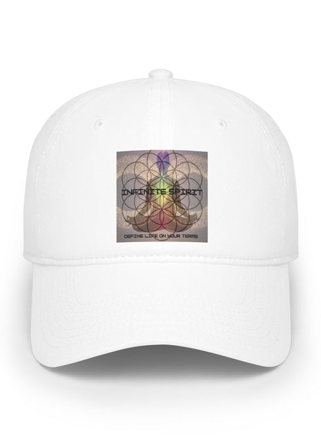 Mystic Compass Baseball Cap — Divine Spirit Sacred Geometry Hat (In Color)