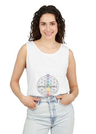 Copy of Spiritual Chakra Geometry Tank Top – Meditation Yoga Energy Tee